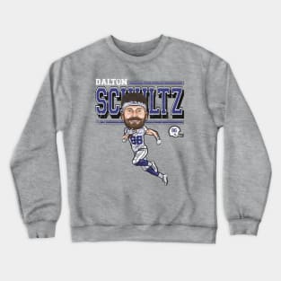 Dalton Schultz Dallas Cartoon Crewneck Sweatshirt